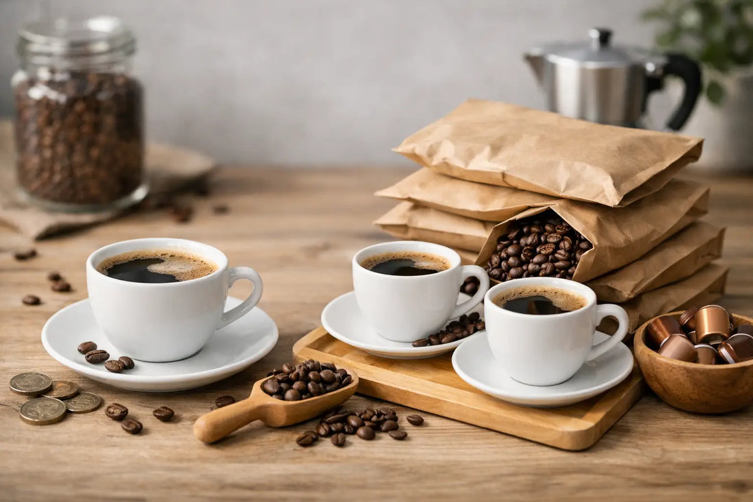 Subscription Savings Example: Coffee by the Cup